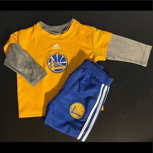 Adidas GSW Warriors Matching Set